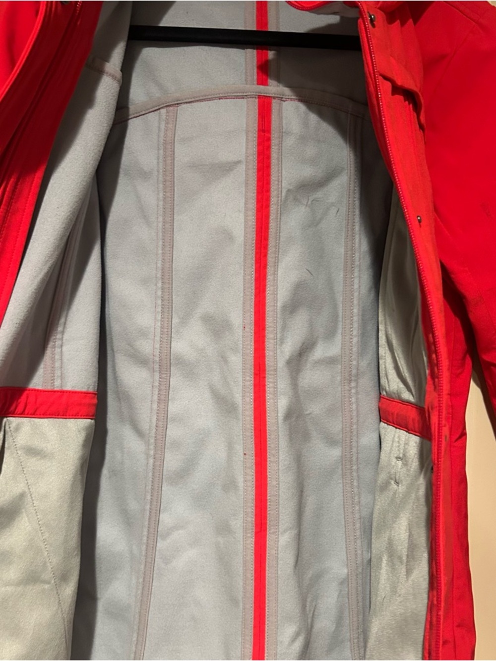 Athleta Red Hooded Jacket - Picture 6 of 12